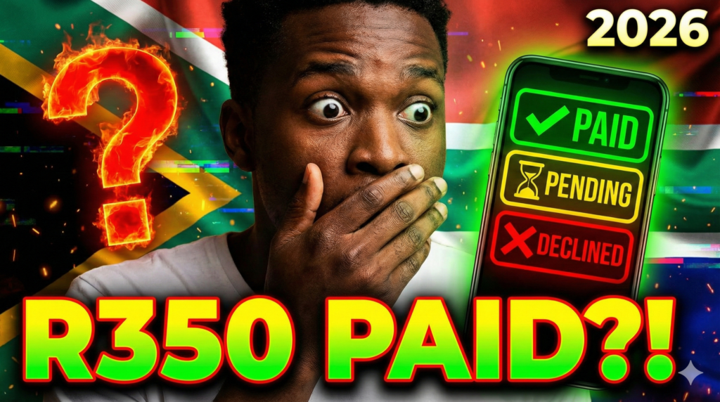 SASSA R350 payment status check 2026